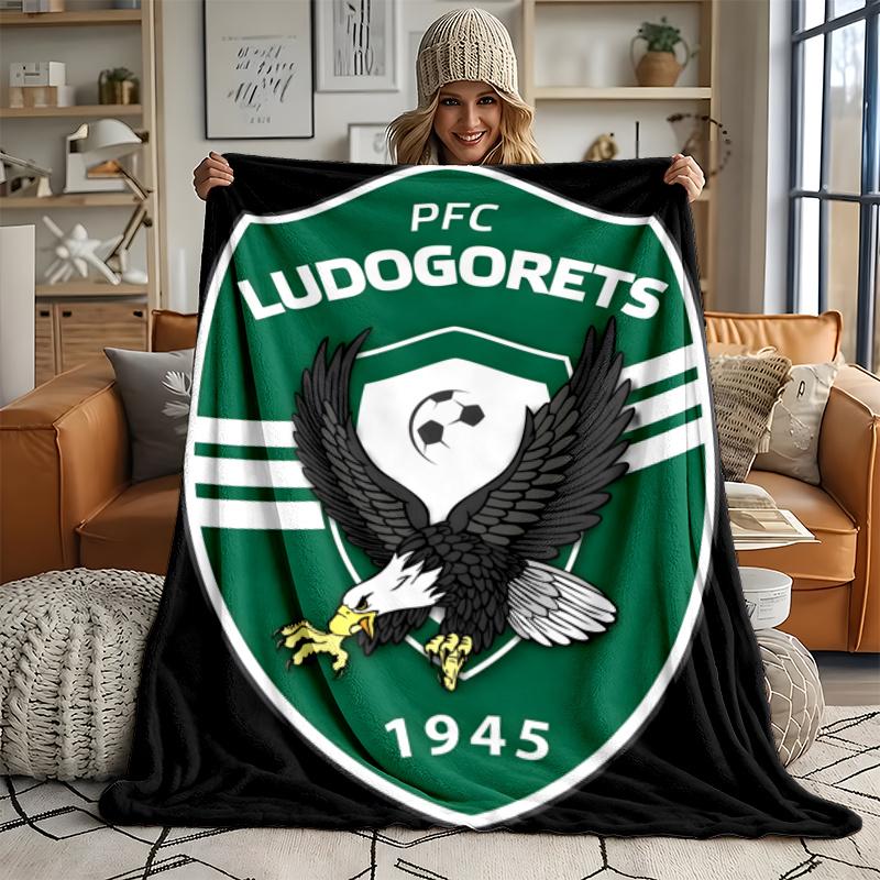PFC Ludogorets Razgrad Ultra Weiche Flanell-Kuscheldecke Warme Gemütliche Decke für Bett Couch oder Draußen Bestes Geschenk