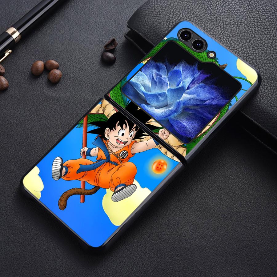 

Аниме Dragon Ball Крутой Задний Чехол для Телефона Funda Case для Samsung Galaxy Flip3 Flip7 FE Z Flip 7 6 5 4 3 Flip5 Flip6 Flip4 Galaxy Z Flip6