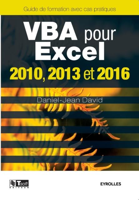 The VBA Pour Excel 2010, 2013 Et 2016 Book