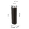 Portable Leather Toothpick Holder Metal Toothpick Box Portable Toothpick Storage Case Needle Case Outdoor Travel