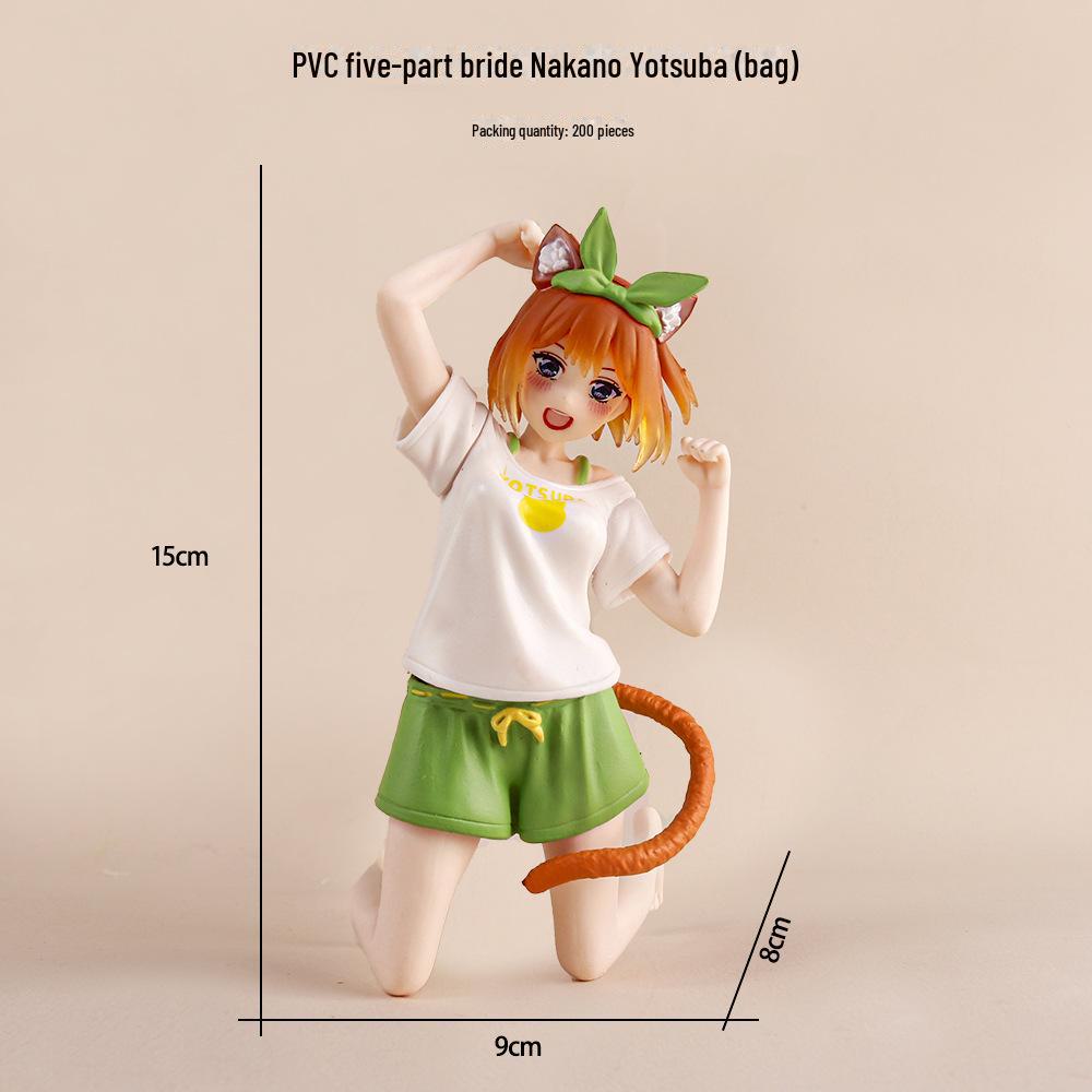 

«Квинтэссенция цветочных аниме-фигурок»: Украшения Накано Нино и Мику