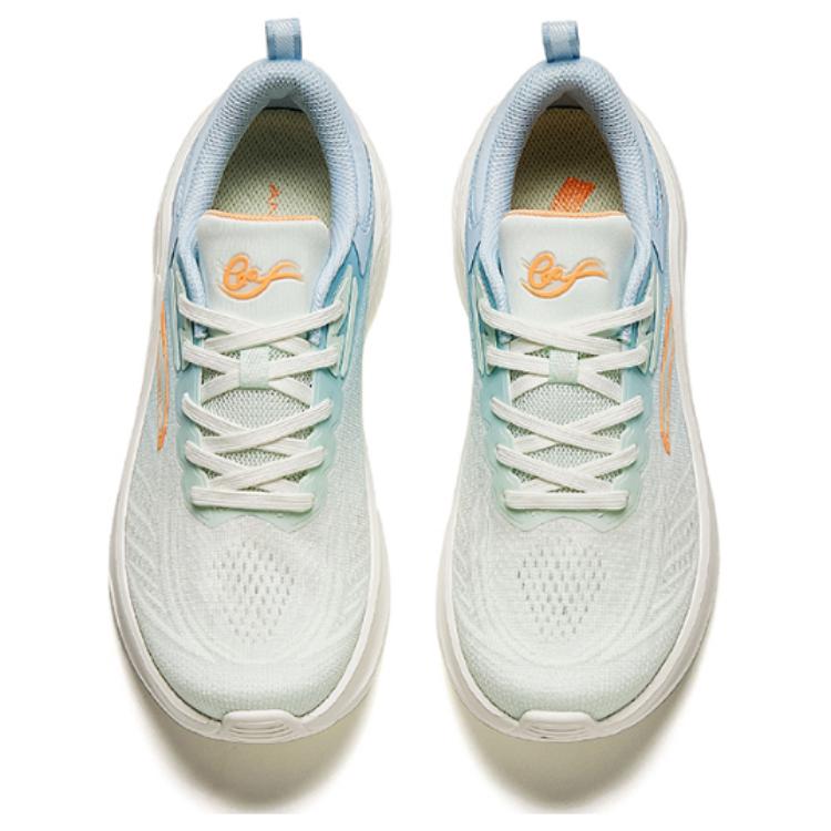 Anta Comfortable Non-Slip Wear-Resistant Low-Top Casual Running Shoes Women sneaker White Blue 122425535-4