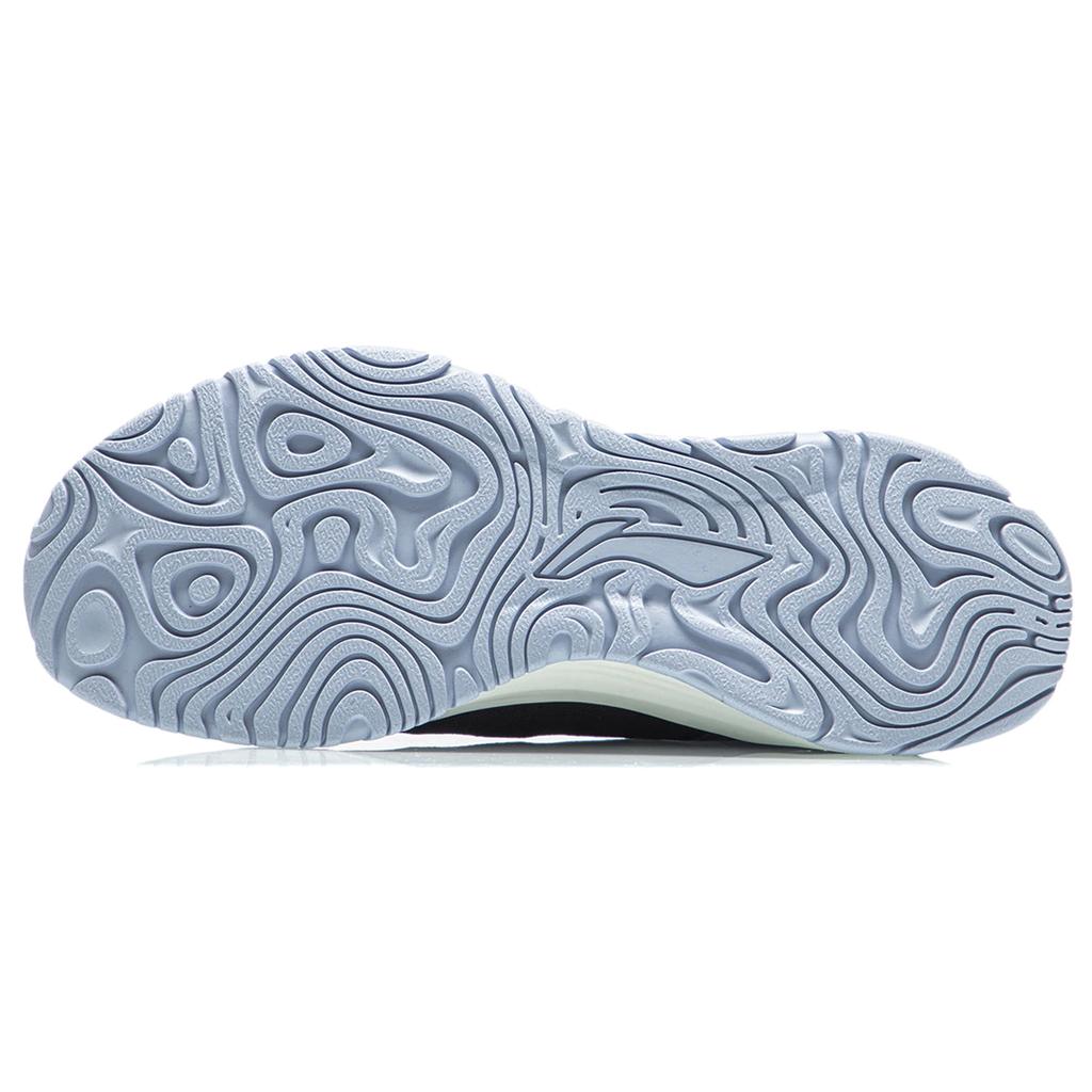 New LINING Shadow Essential 'Black White Blue' Women's ARHR108-3
