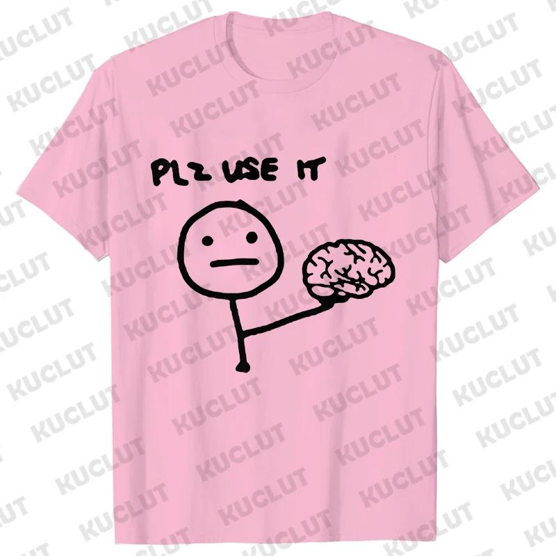 Hey You Dropped This Your Brain Sarcasm Men T Shirt Summer Women Men Short Sleeve Funny T-shirts Fashion Street Tshirt Tee Tops