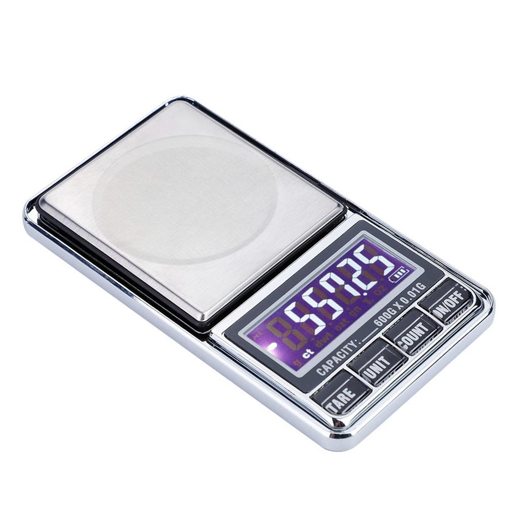 USB High Precision Balance Digital Electronic Pocket Weight Gram Scale(600g 0.01g)