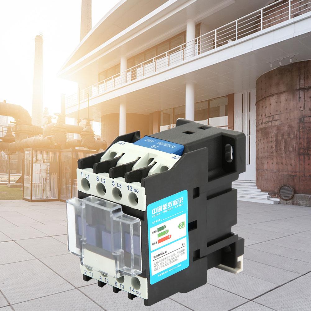 CJX2 1210 Rail Mount Contactor Industrial Electric Contactor(24V AC)