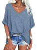 2024 European & American Women's Plus Size Casual Short-Sleeve Loose T-Shirt
