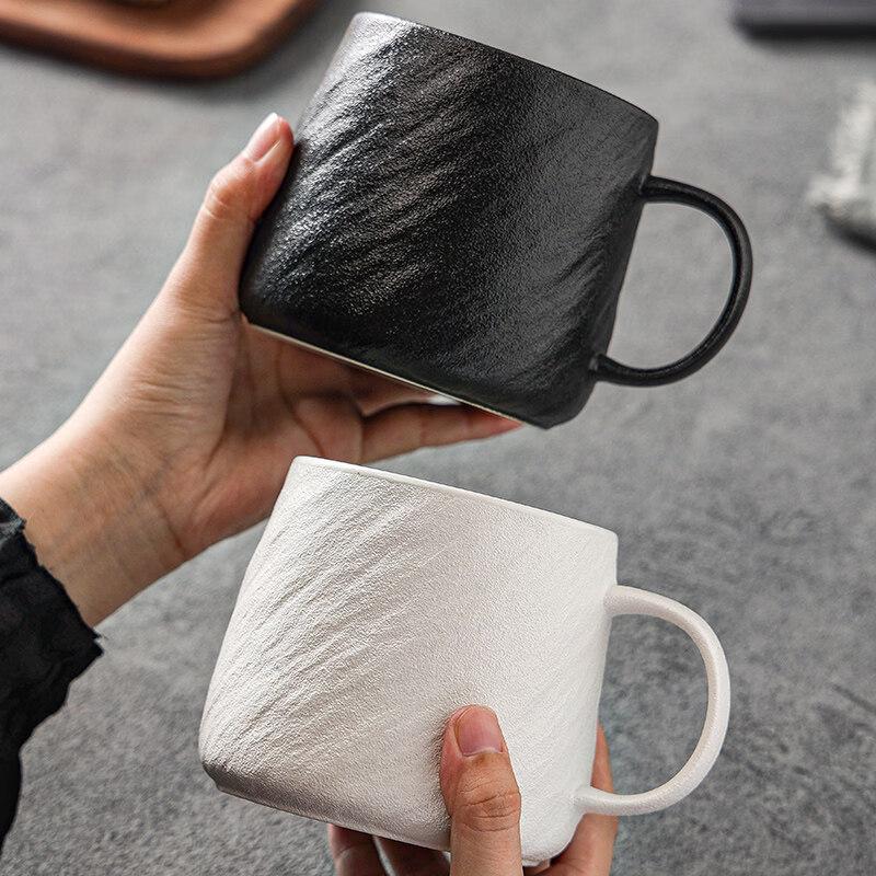 ZISIZ Simple Ceramic Tea Mug with Infuser