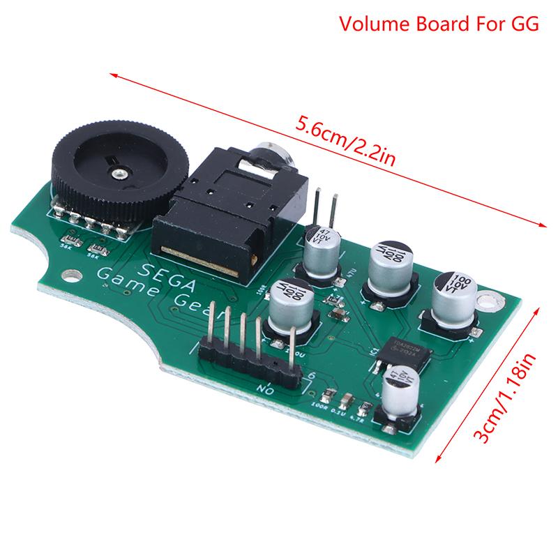 Pre-soldered Dry Lithium Battery Compatible Game Gear GG All Edition Replace Power Supply On Off Board IC Capacitors Repair