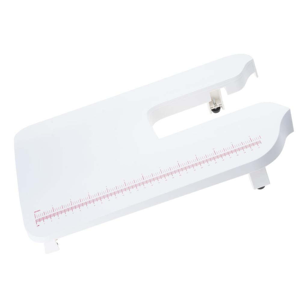 Nähmaschinenerweiterungstisch Teleskopierbare Näherweiterungsplatte mit Skala für Nähmaschine 1408/3333/4411/5511