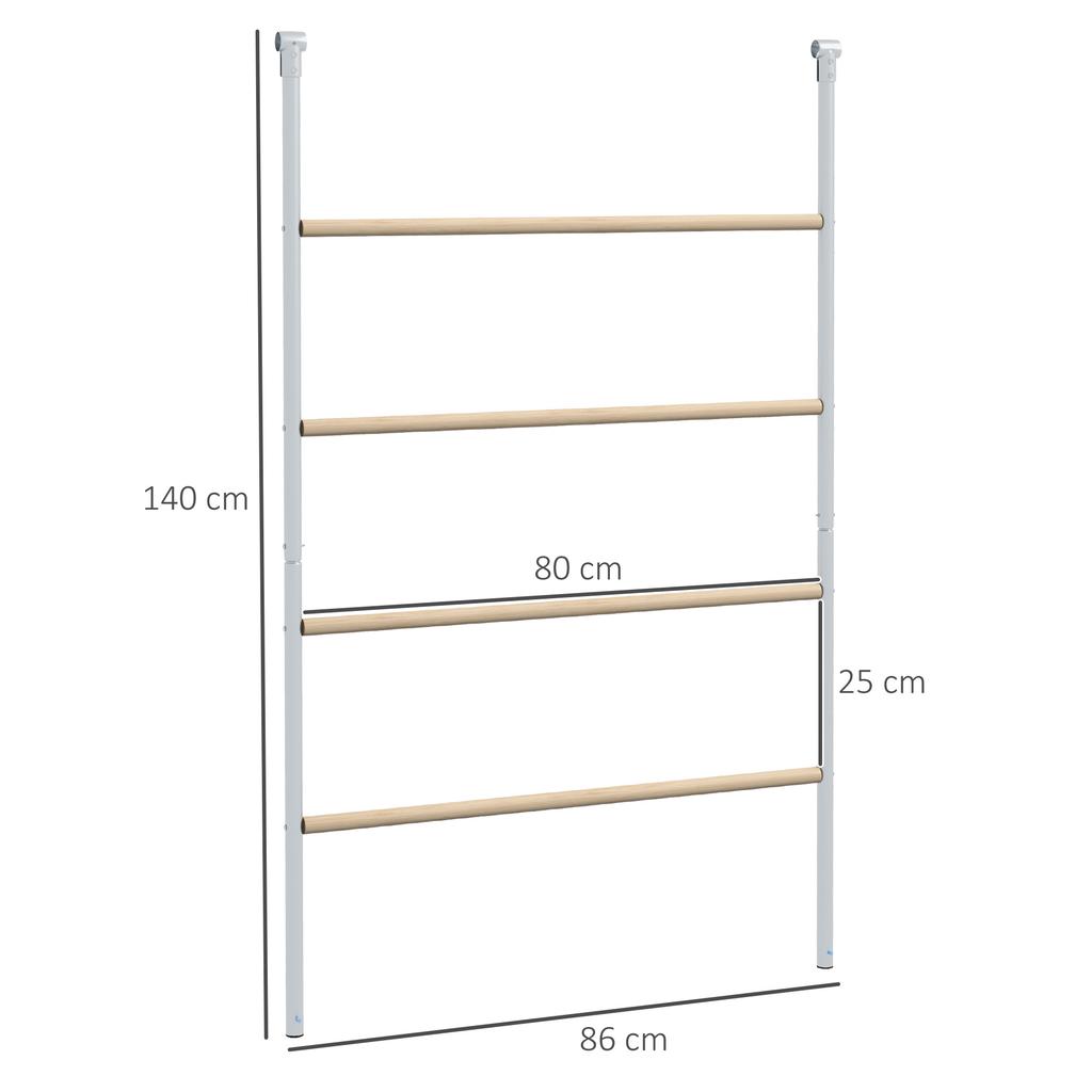 Chicken Perch for Coop, Wooden and Galvanised Steel Roosting Bar Jungle Gym, Chicken Roosting Ladder for Backyard Farm