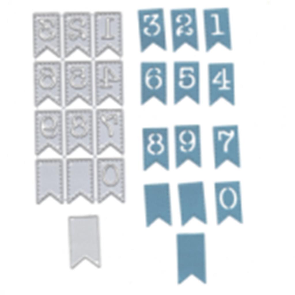 Carbon Steel Metal Cutting Dies Carbon Steel Stencil Mold Embossing Pattern for Children Adults DIY Crafts Projects