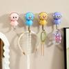 Cartoon Design Decorative Hooks Cute Style Organization Hooks Face Changing Hook  Wall Organization
