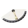 Marine Clinometer Pendulum Type High Accuracy Measurement Bakelite Copper Angle Inclinometer Gauge for Boats Yacht RV