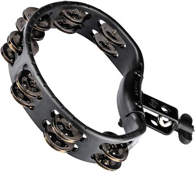 MEINL sitaminstrumentu galviņu sērijas uzmontējams ABS tambourine HTMT2BK []