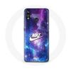 Case for Huawei P20 Lite - Maniacase - Nike Logo - White - Colorful Space - Flexible