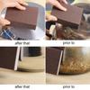 3/4/5Pcs Emery Cleaning Sponge Nano Carborundum Wipe Sponge Brush Rust Eraser Pots Pans Sink Grill Cleaning Scrubber Scouring Pad