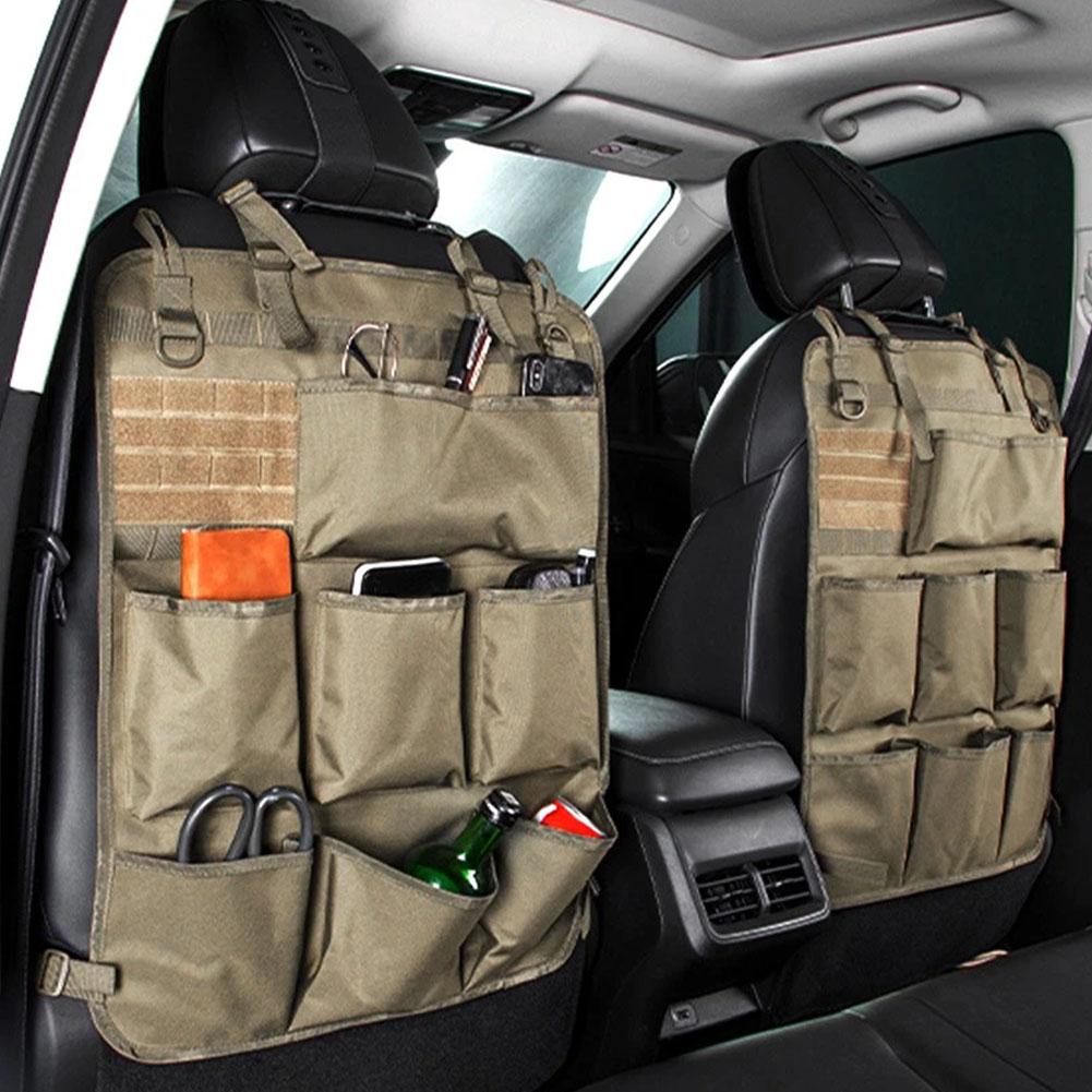 Universal Multifunctional Car Seat Storage Hanging Bag Car Back Multi Pocket Organizer Storage Bag Auto Accessories
