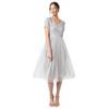 Maya Deluxe Womens/Ladies Short-Sleeved Midi Dress