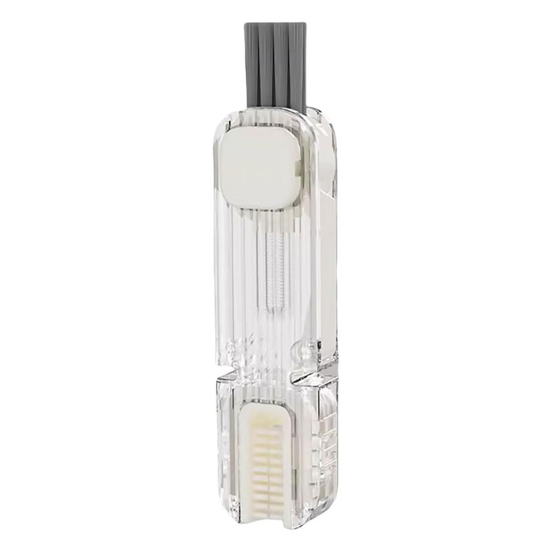 Cleaning Brush, 4 In 1 Bottle Straw Scrubbers, Cup Lid Cleaning Brush for Glassware Vases Multifunction Cleaner белый