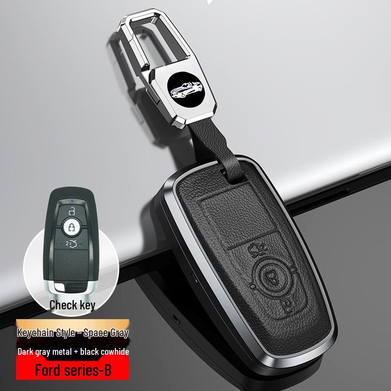 2023 Ford Key Case: Mondeo, Focus, Escape, Edge PLUS Shell Buckle