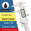 Stainless Steel 0-150mm Fine Point Digital Vernier Caliper with Small Head