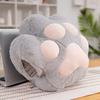 Yousheng Cat Paw Pillow with Hand Pockets Plush Paw Shaped Cushion Soft Throw Pillow for Home Bedroom Living Room Couch Sofa