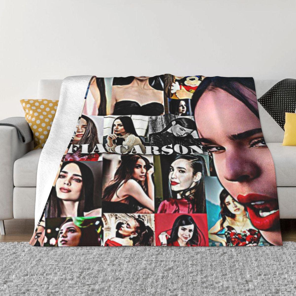 Sofia Carson Personalized Gift An Ultra-Soft Micro Fleece Blanket 30x40in