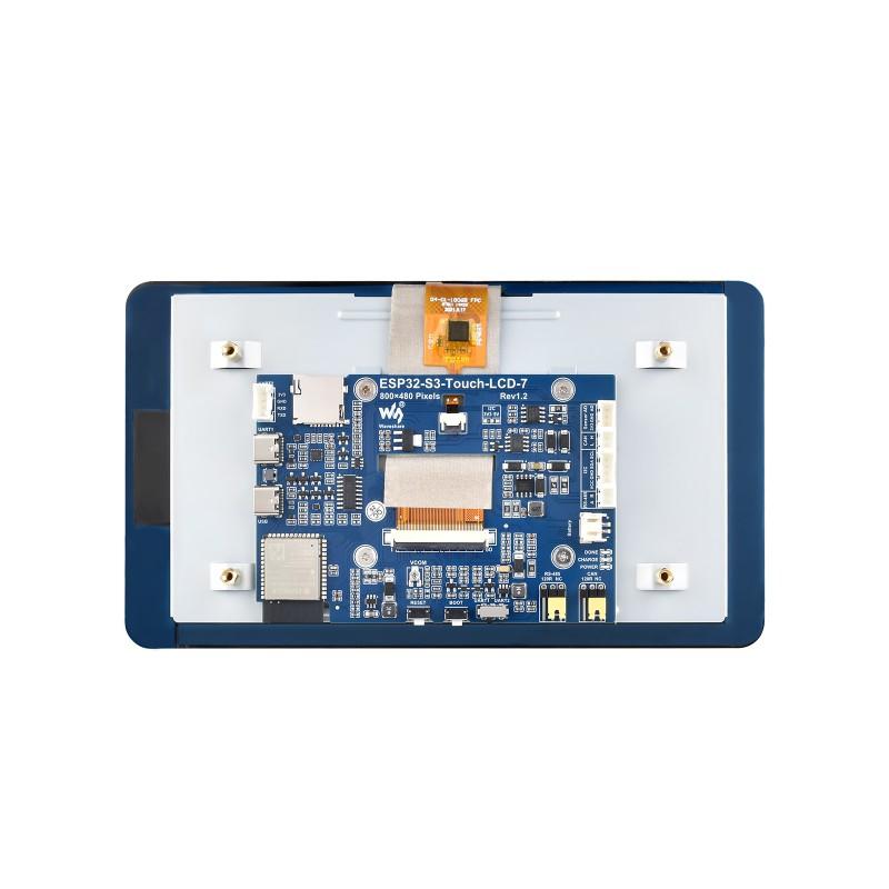 ESP32-S3 7 inch LCD 800×480 ESP32-S3-Touch-LCD-7 inch Capacitive Touch Display Development Board Supports WiFi & Bluetooth