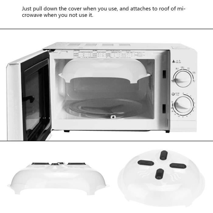 Mico MICROWAVE Lid Magnetic Microwave Waves Anti Splatter Microwave Cover Plastic Microwave Micro Lid