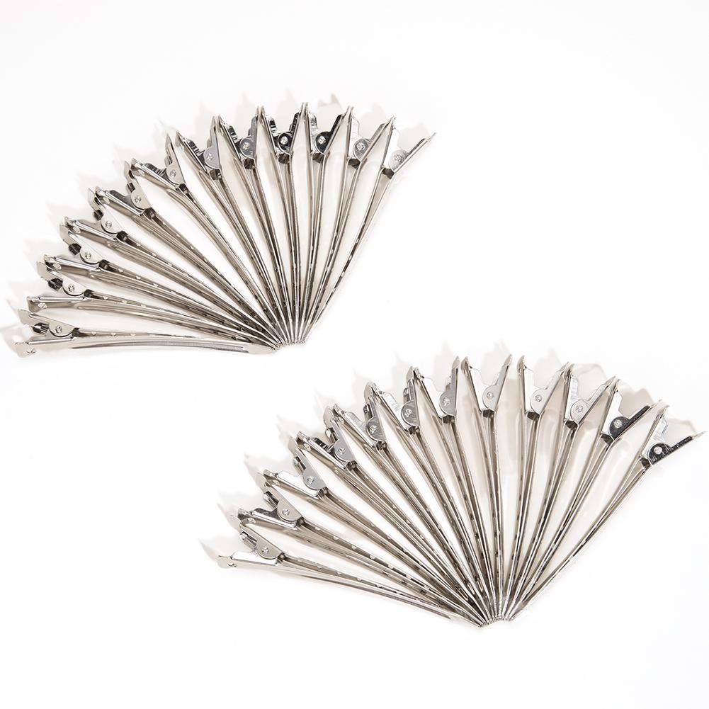 Duck Billed Hair Accessories Stainless Steel Hair Styling Clips 24 pcs for Hair Coloring Thick Hair Roller Salon Bows DIY China Mainland