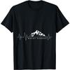 Mount Everest Himalaya Bergen Hartslag T-shirt