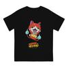 Jibanyan Unisex Tshirt Yokai Watch O Neck Short Sleeve Fabric T Shirt Humor High Quality Birthday Gifts