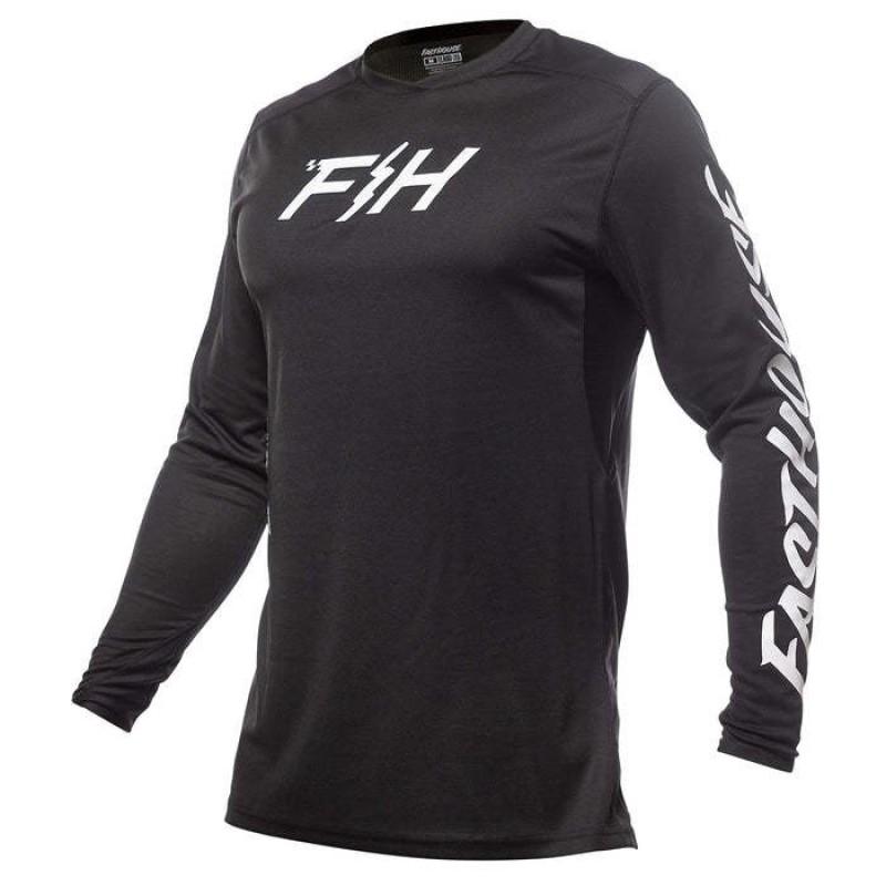 Mens Long Sleeve Mountain Bike Jersey Cycling Shirt Quick Dry Outdoor Trail Riding Apparel