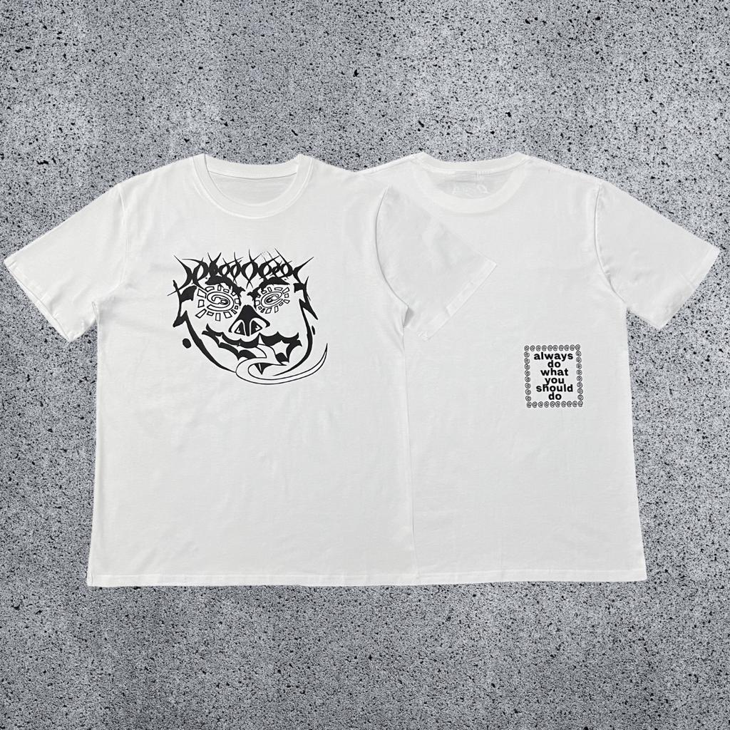 Pop Ad Shortsleeved Wysd Talk Sun Roll Fun Printed American High Street Skateboard Cotton Roundneck Tshirt