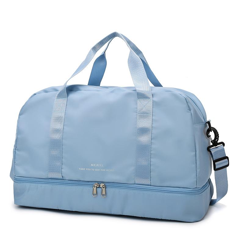 Short-haul travel bag Portable business trip Large capacity lightweight sports fitness bag Birth-to-be travel storage Luggage bag