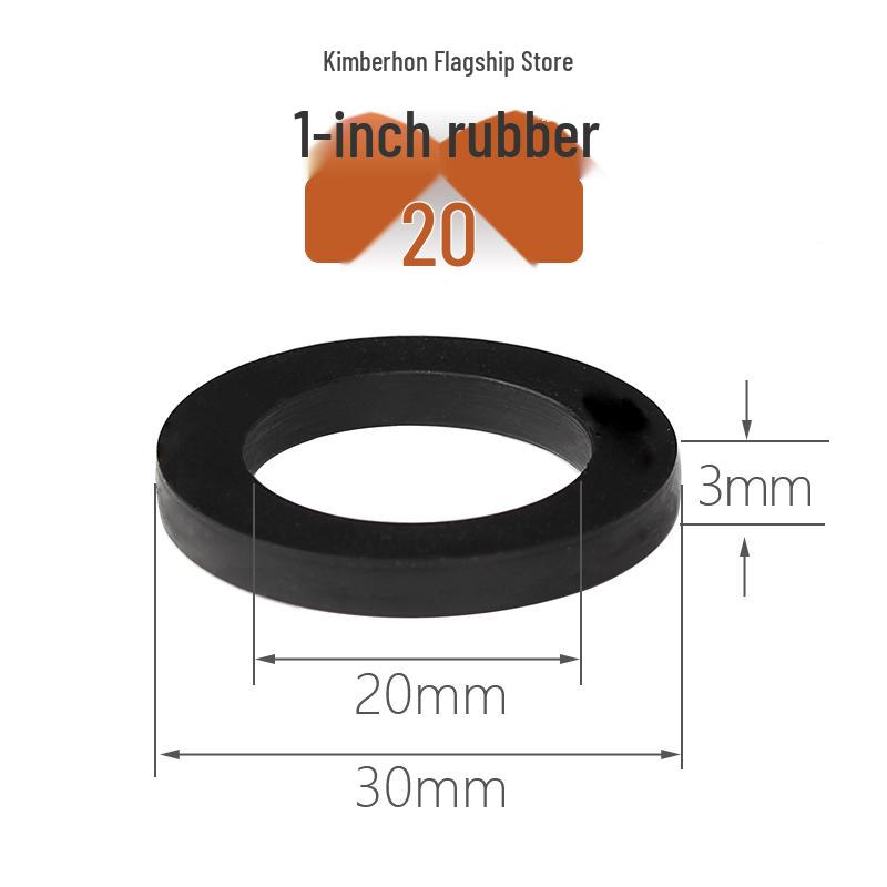 Silicone Rubber Gasket Shower Head Seal Ring, Water Heater Pipe Flat Washer, 4-6 Minute Installation.