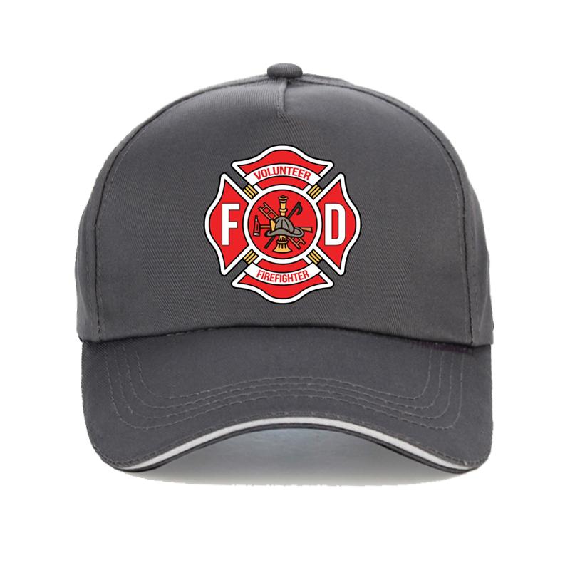 Fire Fighter RESCUE Baseball Cap Hats Fire Fighter Police Rescue Hat Deluxe 3D Printing Snapback Law EnforceUnisext Cap