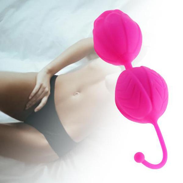 Helpful Shrinking Ball Waterproof Easy To Clean Lightweight Rose Vibrator Shrinking Egg for Female