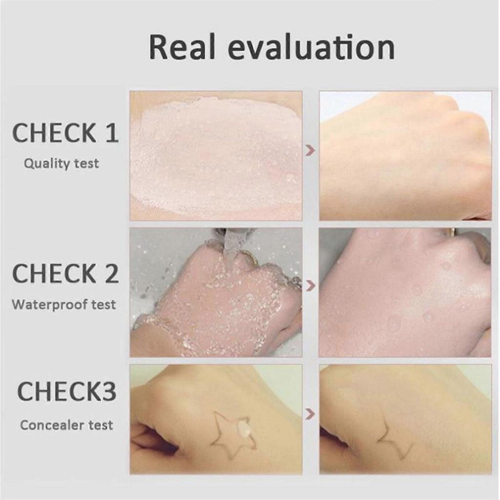 Color-Changing Liquid Foundation For Concealer, The Concealer Is Long Lasting Hydrating Moisture, Waterproof, Perspiration Proof And Brightening Skin