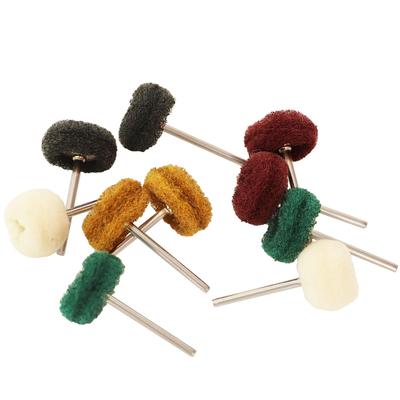 Buffing Wheel Abrasive Polishing Tool Grinding Head Jewelry Rotary Tools Accessories Set Watch Jewelry Polish Buffer Kit 2.35mm Mandrel