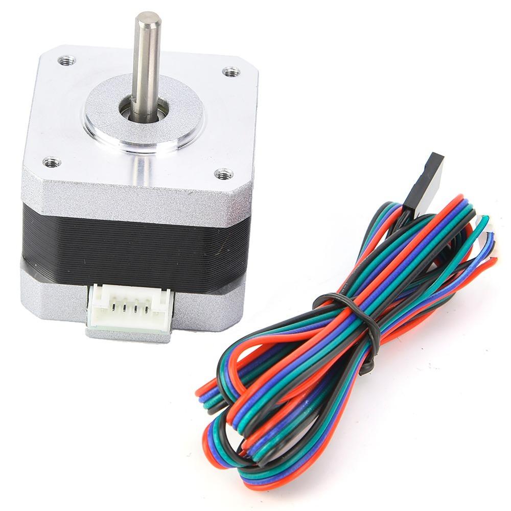 DC 4.0V 1.2A Nema 17 Stepper Motor 34mm Height Stepping Motor For CNC Machine