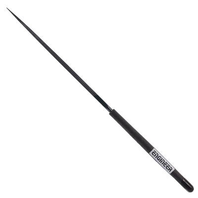 ENGINEER Engineer Jet Black File Precision Square Special Black Dyed Specification TF-24