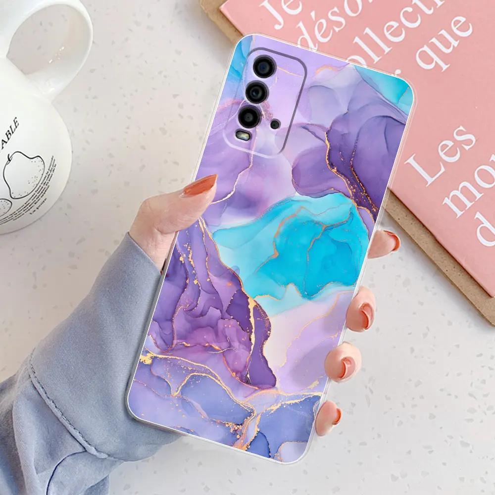 For Xiaomi Redmi 9T Case Redmi9T Back Cover Girls New Fashion Clear Phone Fundas Soft Silicone Case For Xiaomi Redmi9 T 9T Coque