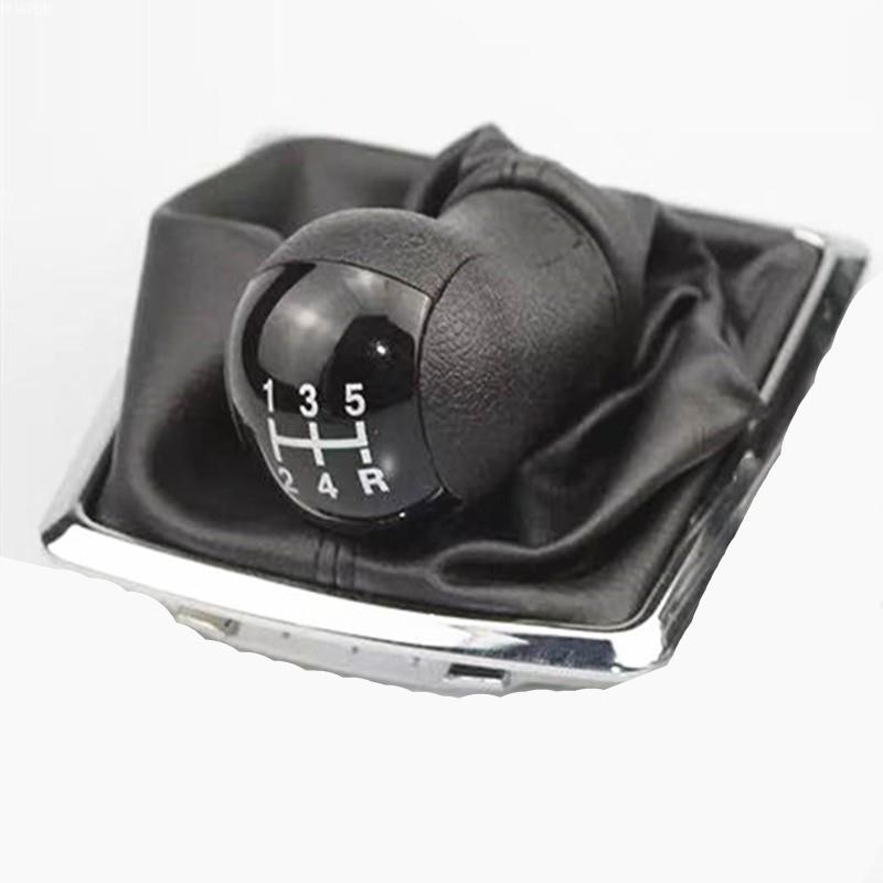 5 6 Speed for Ford Focus 2 MK2 2005 2006 2007 2008 2009 2010 2011 Car Gear Shift Knob Boot Cover Gaiter Collars Accessory