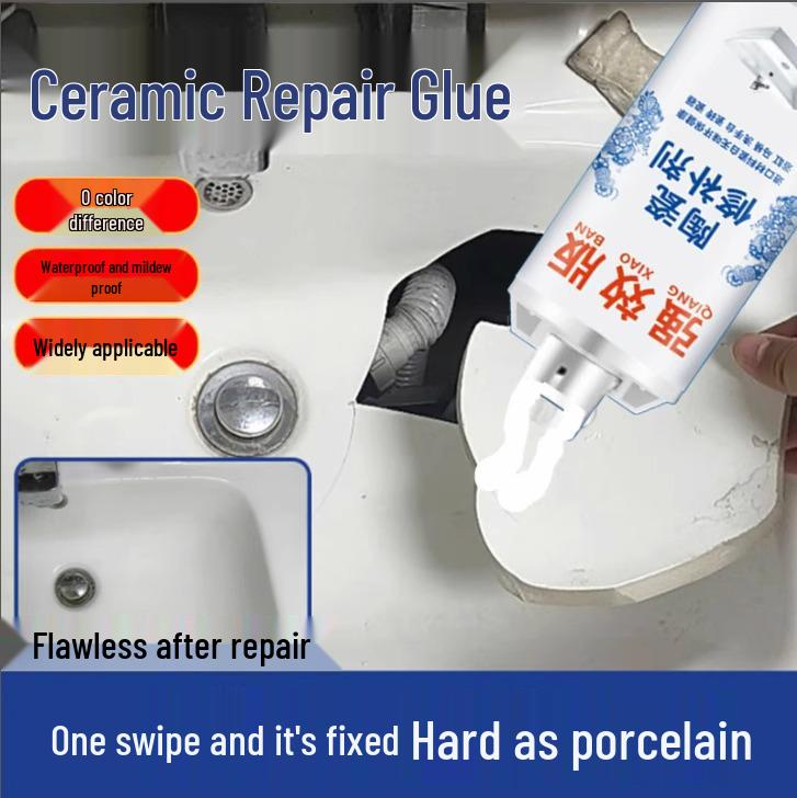 Newcomer Discount: Ceramic Repair Glue - Strong Waterproof Adhesive for Washbasin Crack Repair