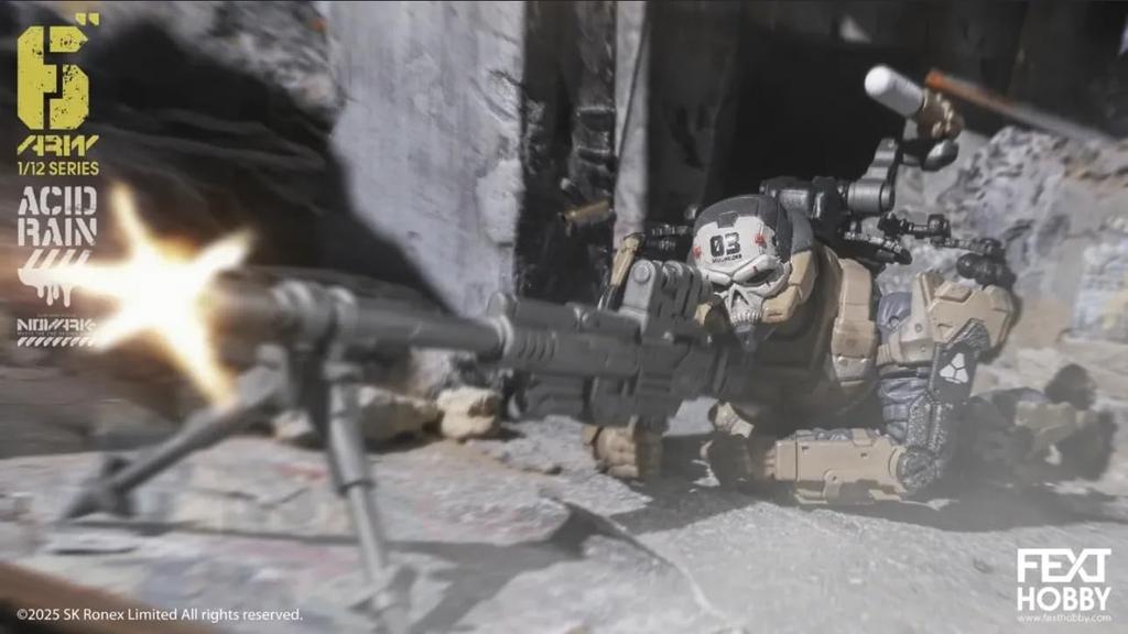 ACID RAIN WORLD "Acid Rain War" FXH-AR-003 SKULLWELDER 1:12 Scale Action Figure