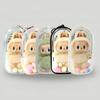 For Labubu Waterproof Bags Labubu Bag Case With Keychain Transparent Cloth Box Art Toy Nice Decor Good Gift For Kidss