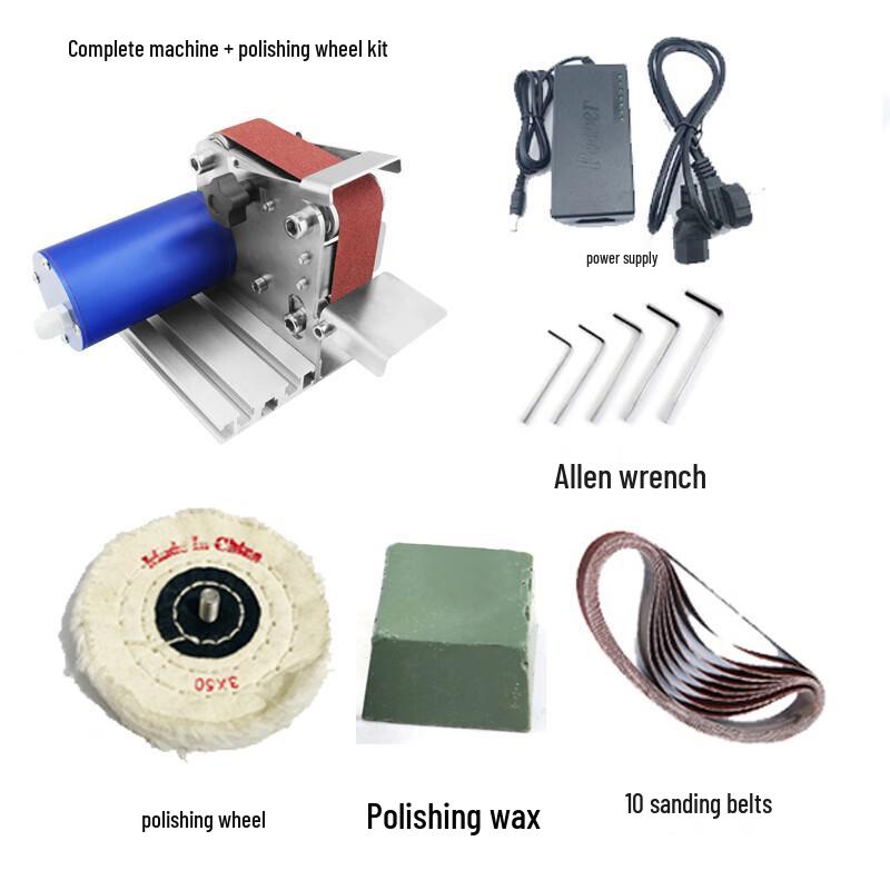 

Kalei Waterproof Electric Knife Sharpener with Belt Sander and Polishing Kit CN plug (adapter included)