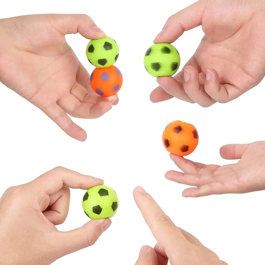 10pcs Mini Fidget Spinners Soccer Ball Toy for Kids,Soccer Party Favors Goodie Bag Stuffers,Rotatable Soccer Finger Stress Ball